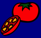 Dibujo Tomate pintado por ayesch