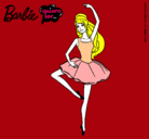 Dibujo Barbie bailarina de ballet pintado por GUILLERMINA
