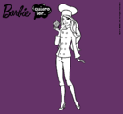 Dibujo Barbie de chef pintado por 111111