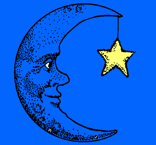 Luna y estrella