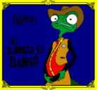 Dibujo Rango pintado por lalo218