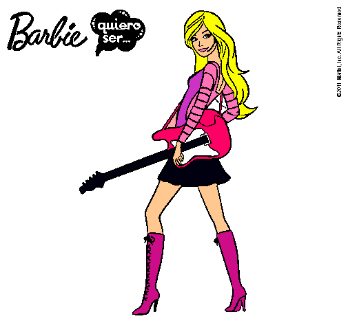 Barbie la rockera