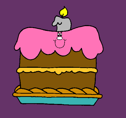 Pastel de cumpleaños