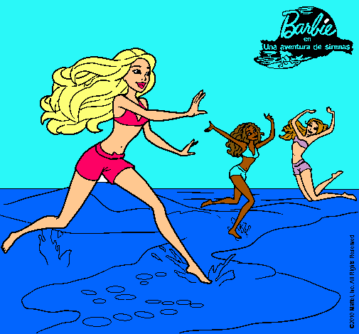 Barbie de regreso a la playa