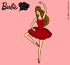 Dibujo Barbie bailarina de ballet pintado por payolin
