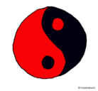 Dibujo Yin yang pintado por maxiimnon