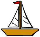 Dibujo Barco velero pintado por navebarqito1
