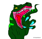 Dibujo Velociraptor II pintado por grrrr