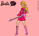 Dibujo Barbie la rockera pintado por Sarit28 