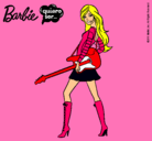 Dibujo Barbie la rockera pintado por JuliethAnd