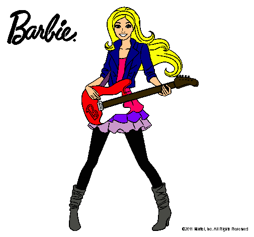 Barbie guitarrista