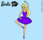 Dibujo Barbie bailarina de ballet pintado por karenmo1612