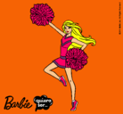 Dibujo Barbie animadora pintado por ballet