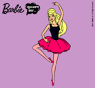 Dibujo Barbie bailarina de ballet pintado por preciosa16