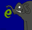 Dibujo Elefante pintado por ElGabo
