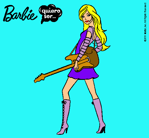 Barbie la rockera