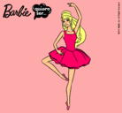 Dibujo Barbie bailarina de ballet pintado por guliber