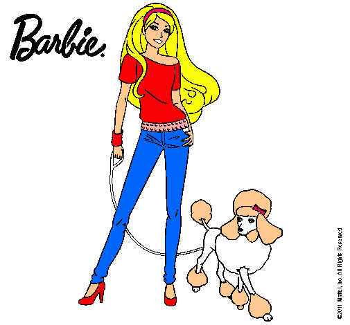 Barbie con look moderno