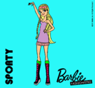 Dibujo Barbie Fashionista 4 pintado por Ainara