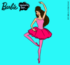 Dibujo Barbie bailarina de ballet pintado por terabitia