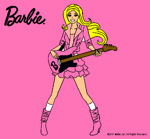 Barbie guitarrista