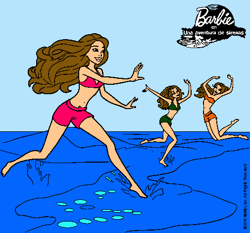 Barbie de regreso a la playa