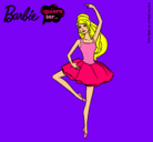 Dibujo Barbie bailarina de ballet pintado por BAILARINA 