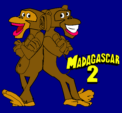 Madagascar 2 Manson y Phil 2