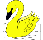 Dibujo Cisne pintado por Gisl