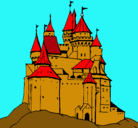 Dibujo Castillo medieval pintado por SofiIbalex