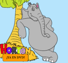 Dibujo Horton pintado por jotapetrov
