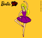 Dibujo Barbie bailarina de ballet pintado por luleta