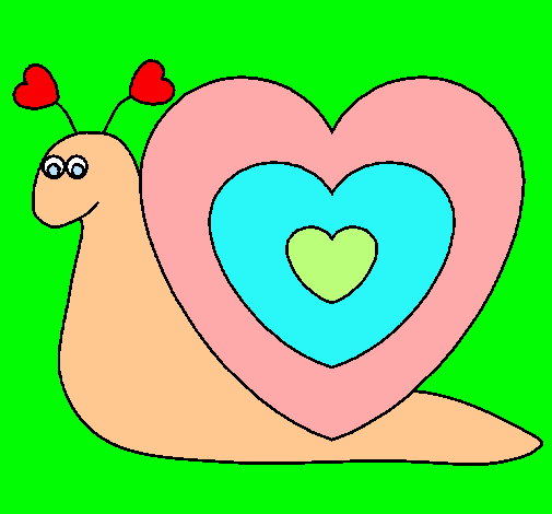 Caracol corazón