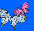 Dibujo Mariposas pintado por AllenTyki