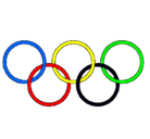 Dibujo Anillas de los juegos olimpícos pintado por Marco5555