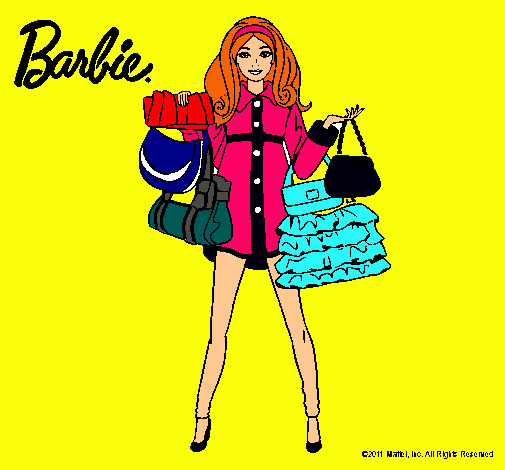 Barbie de compras