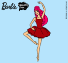 Dibujo Barbie bailarina de ballet pintado por xtjeeeeee5ew