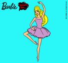 Dibujo Barbie bailarina de ballet pintado por freyluz