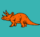 Dibujo Triceratops pintado por sacfgesg