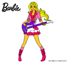 Dibujo Barbie guitarrista pintado por bvjsbdvjbsjd