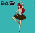 Dibujo Barbie bailarina de ballet pintado por yeshhy