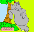 Dibujo Horton pintado por kassy