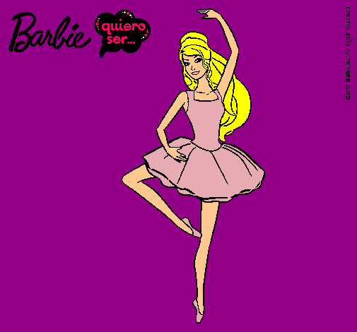 Dibujo Barbie bailarina de ballet pintado por FRAN_KIE