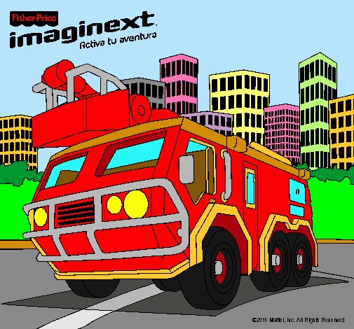Dibujo Imaginext 15 pintado por mlj2401