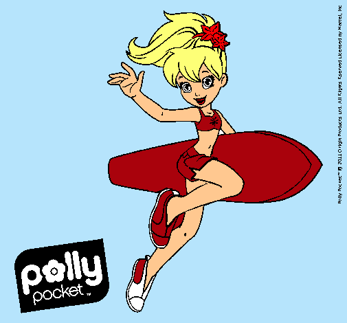 Dibujo Polly Pocket 3 pintado por SelenaGome