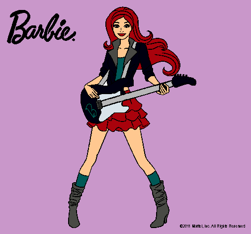 Barbie guitarrista