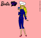 Dibujo Barbie de chef pintado por  superguap