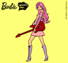 Dibujo Barbie la rockera pintado por bgfredrtgyjh