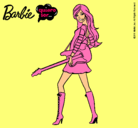 Dibujo Barbie la rockera pintado por vcvctjbfjbfy