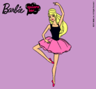 Dibujo Barbie bailarina de ballet pintado por REILIS